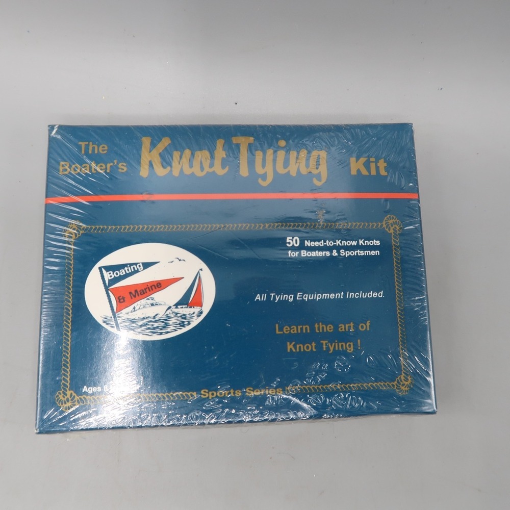The Boater's KNOT TYING Kit Learn the art of knot tying preparedness educational